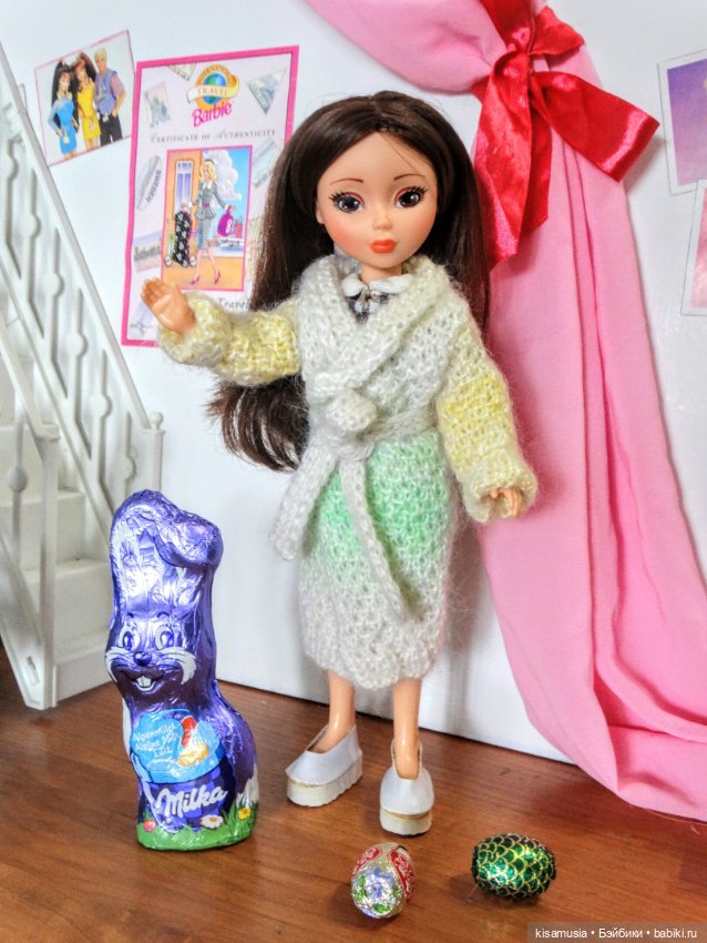 Умницы в вязаных нарядах — Российские куклы Весна
