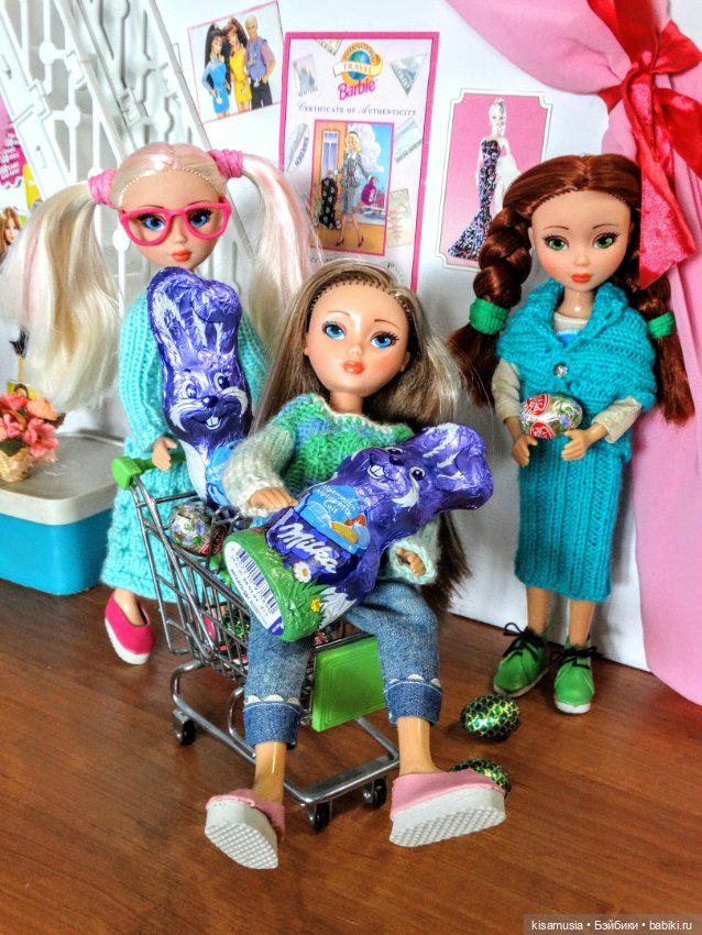 Умницы в вязаных нарядах — Российские куклы Весна