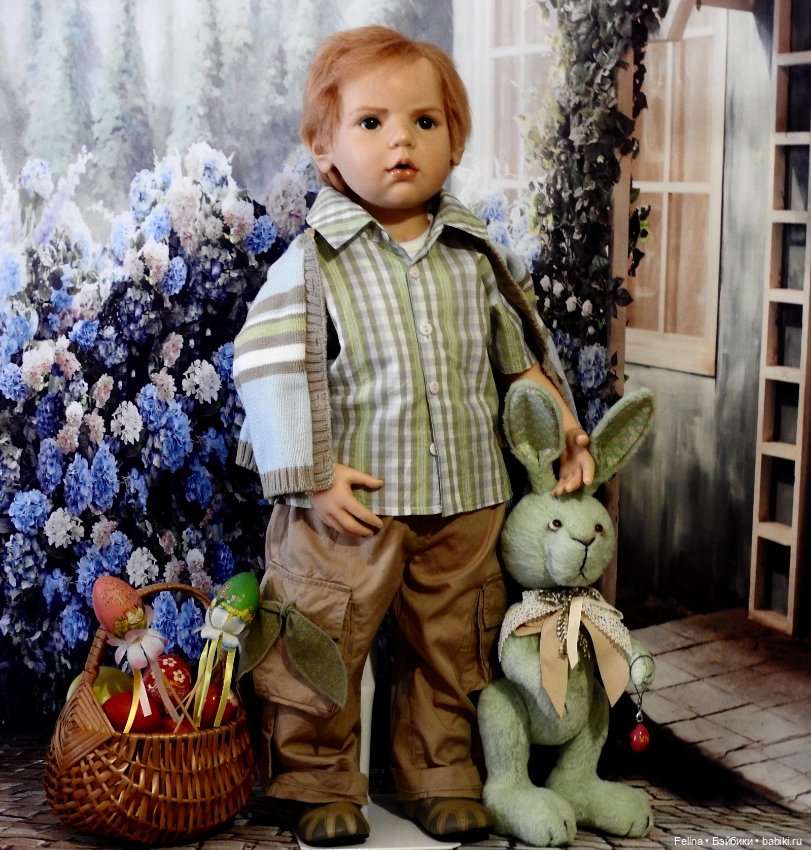 Праздничная неделя — Куклы Hildegard Gunzel (Гюнцель) из винила: Gotz (фото 3)