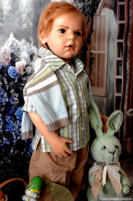 Праздничная неделя — Куклы Hildegard Gunzel (Гюнцель) из винила: Gotz (фото 9)