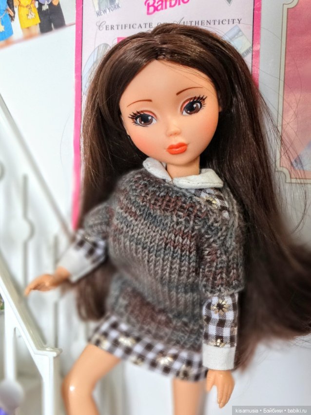 Умницы в вязаных нарядах — Российские куклы Весна (фото 8)