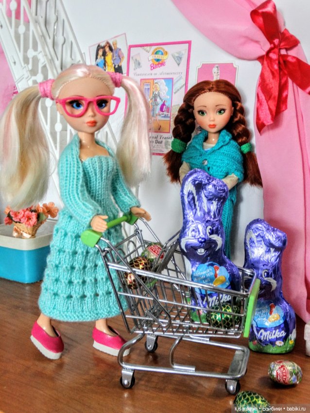 Умницы в вязаных нарядах — Российские куклы Весна