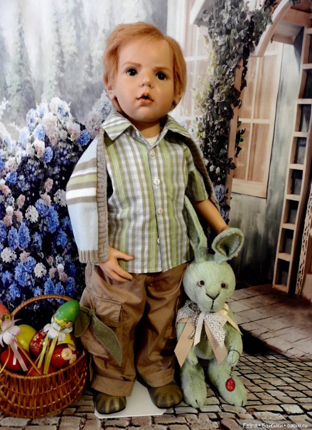 Праздничная неделя — Куклы Hildegard Gunzel (Гюнцель) из винила: Gotz (фото 7)