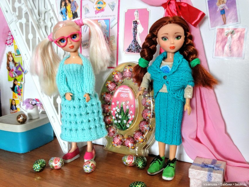 Умницы в вязаных нарядах — Российские куклы Весна