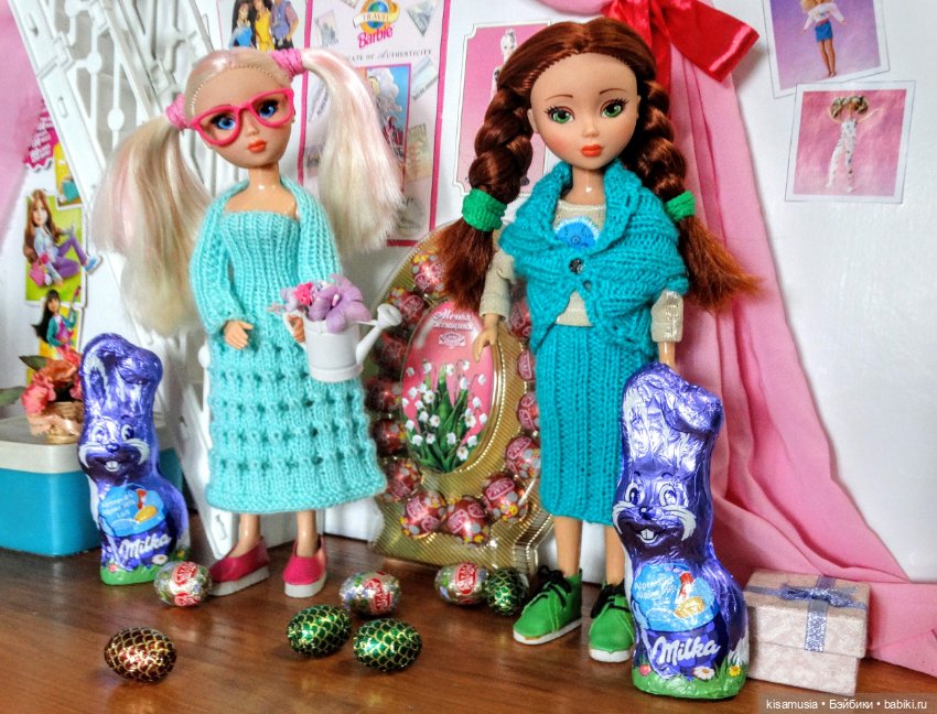 Умницы в вязаных нарядах — Российские куклы Весна (фото 2)