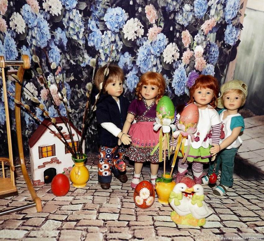 Куличей отведать гору и вагон яиц побить, Счастья, радости, здоровья, в Пасху радостным лишь быть