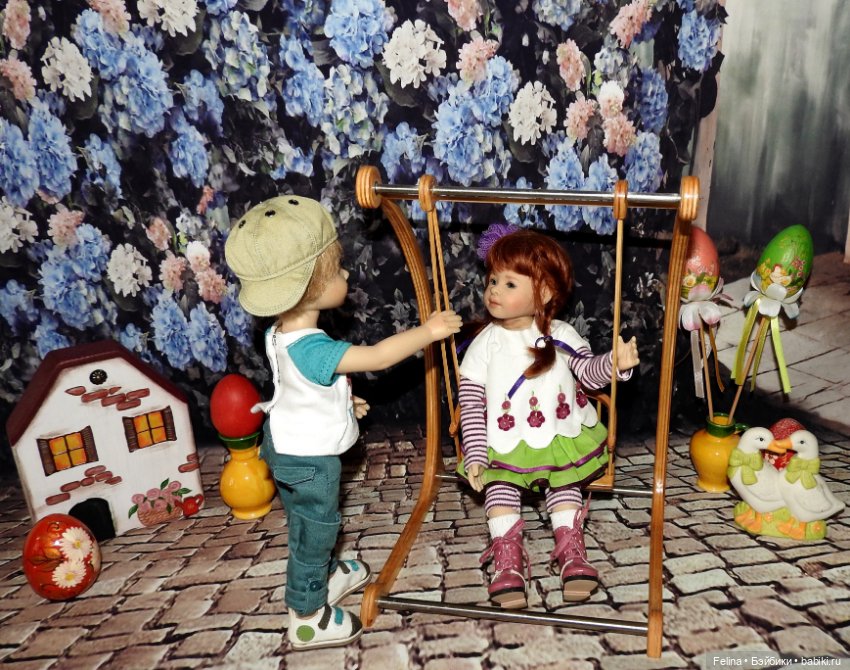 Куличей отведать гору и вагон яиц побить, Счастья, радости, здоровья, в Пасху радостным лишь быть (фото 2)