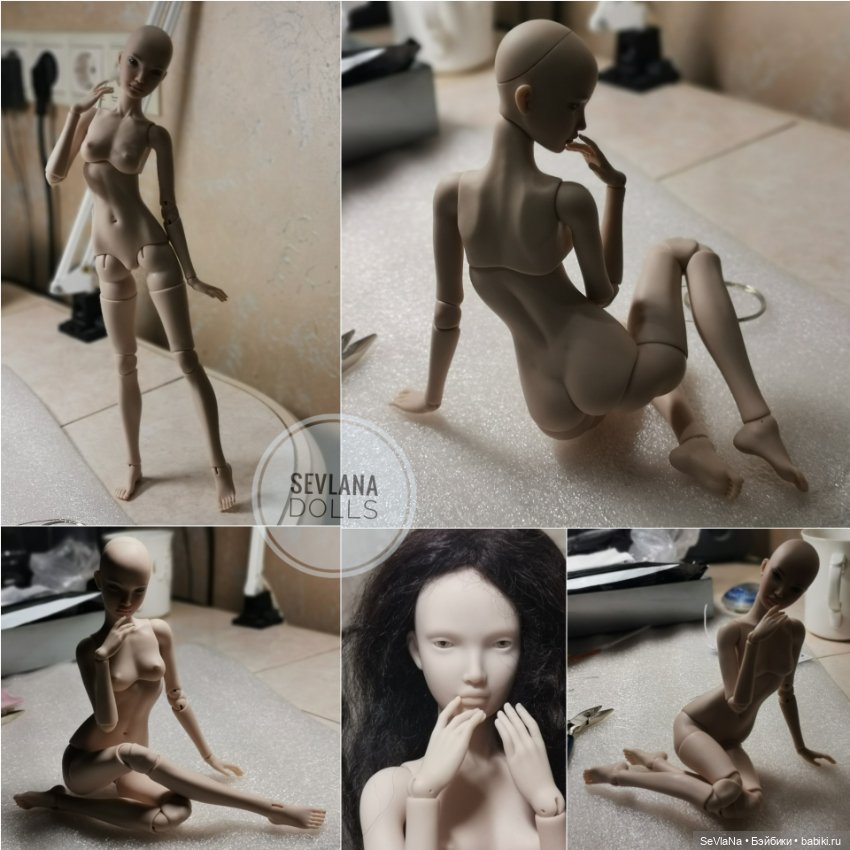 Молд Deva, авторская бжд кукла SevlanaDolls уже в полиуретане