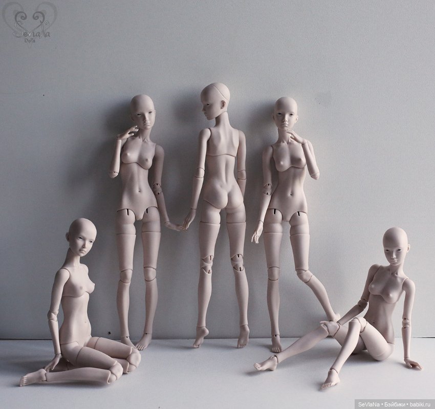 Молд Deva, авторская бжд кукла SevlanaDolls уже в полиуретане