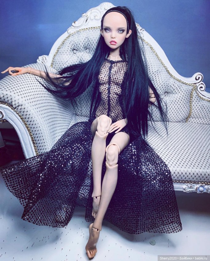 Вечернее платье и Пивит — Куклы Popovy Sisters (Сестры Поповы): авторские BJD (фото 2)