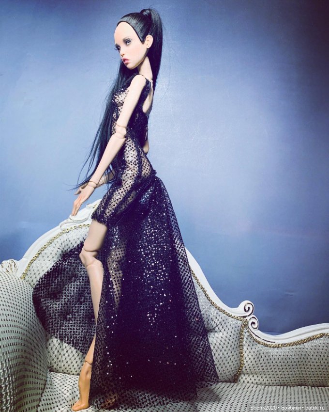Вечернее платье и Пивит — Куклы Popovy Sisters (Сестры Поповы): авторские BJD (фото 5)