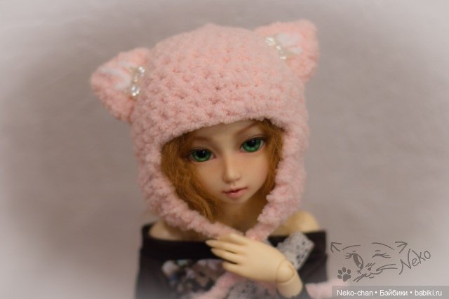 Шапочки — Одежда и обувь для кукол BJD (БЖД): 1/3 (фото 7)