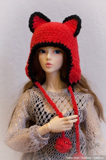 Шапочки — Одежда и обувь для кукол BJD (БЖД): 1/3 (фото 3)