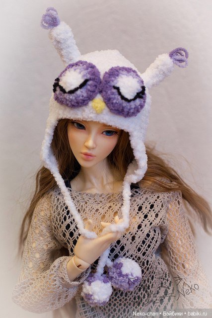 Шапочки — Одежда и обувь для кукол BJD (БЖД): 1/3 (фото 2)