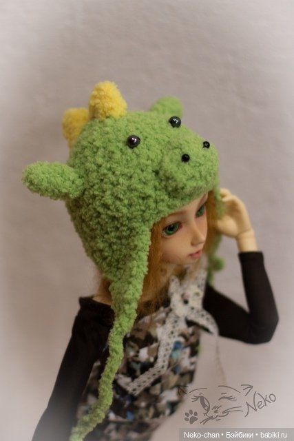 Шапочки — Одежда и обувь для кукол BJD (БЖД): 1/3 (фото 6)