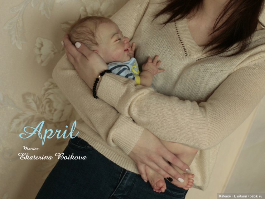 Малыш April — Куклы Реборн (Reborn): работы мастеров