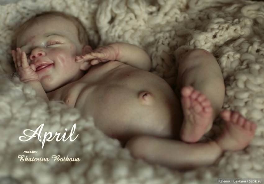 Малыш April — Куклы Реборн (Reborn): работы мастеров