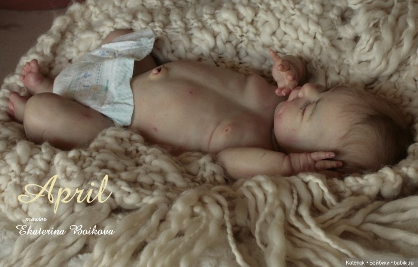 Малыш April — Куклы Реборн (Reborn): работы мастеров