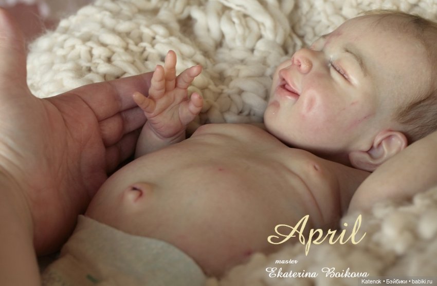 Малыш April — Куклы Реборн (Reborn): работы мастеров