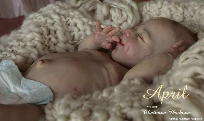 Малыш April — Куклы Реборн (Reborn): работы мастеров