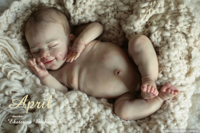 Малыш April — Куклы Реборн (Reborn): работы мастеров