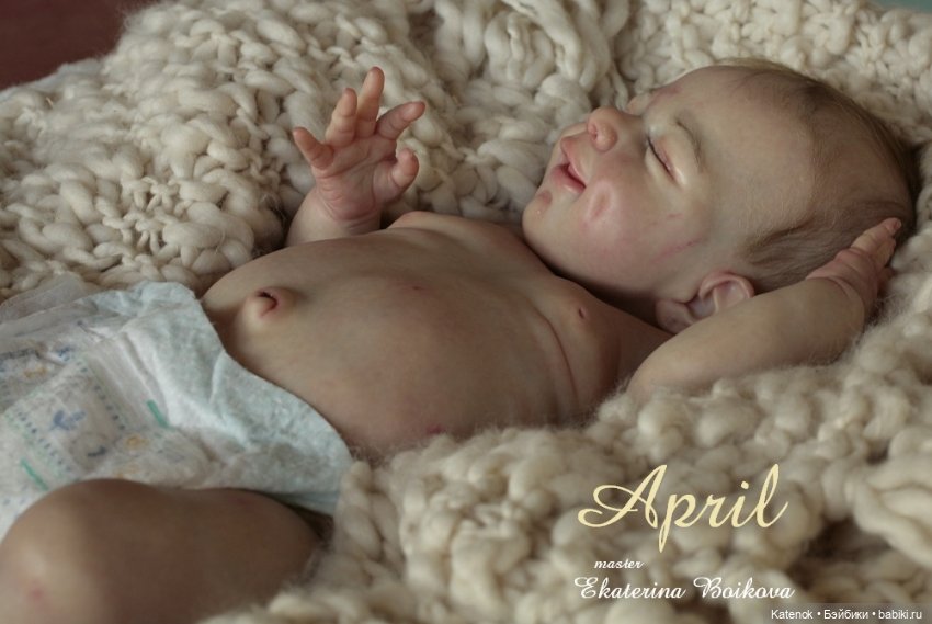 Малыш April — Куклы Реборн (Reborn): работы мастеров