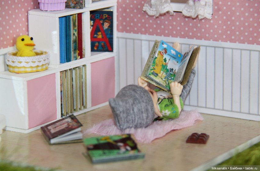 Миниатюрные книги для Realpuki и IttyBritty