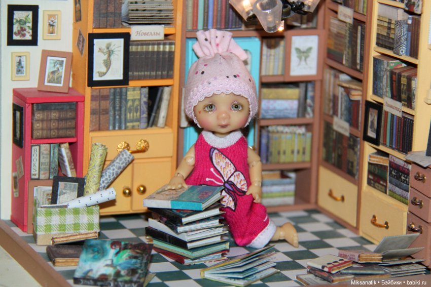 Миниатюрные книги для Realpuki и IttyBritty (фото 8)