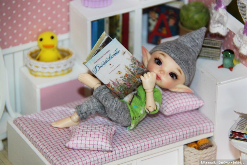 Миниатюрные книги для Realpuki и IttyBritty