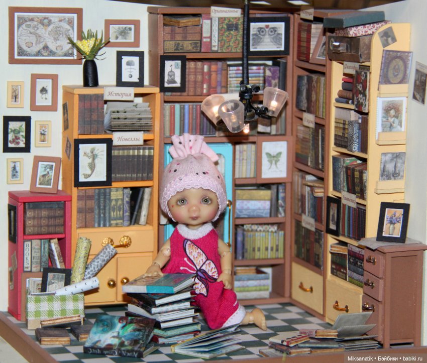 Миниатюрные книги для Realpuki и IttyBritty (фото 9)