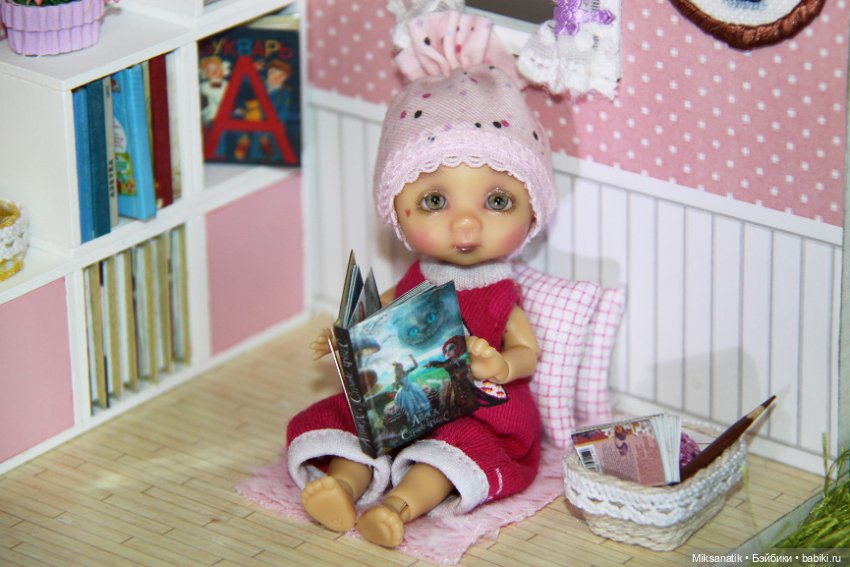 Миниатюрные книги для Realpuki и IttyBritty