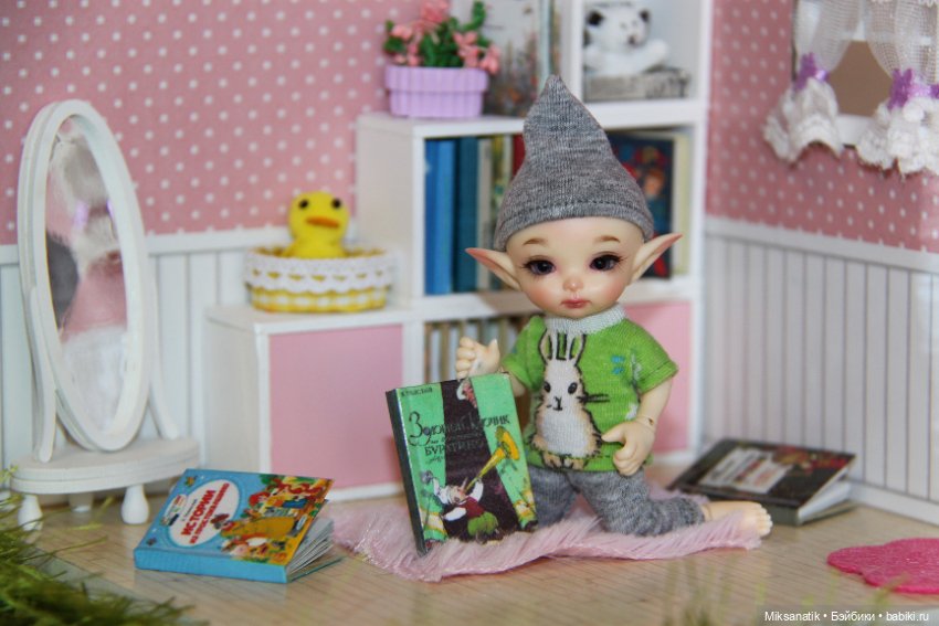 Миниатюрные книги для Realpuki и IttyBritty