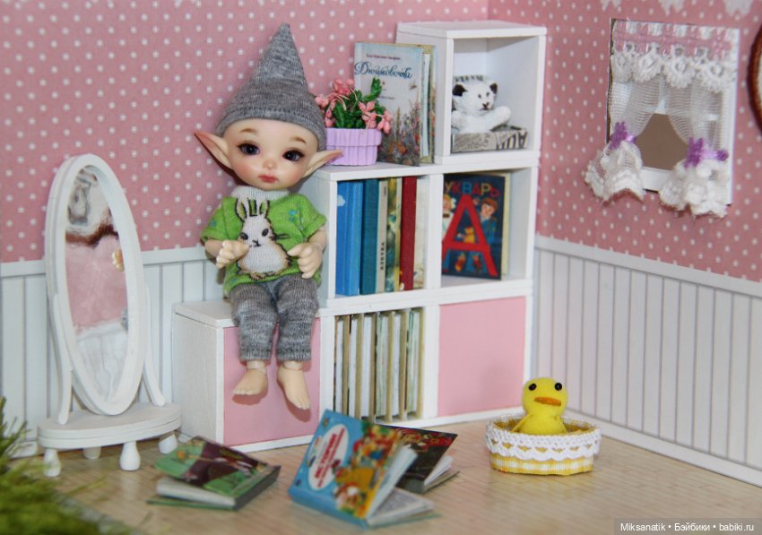 Миниатюрные книги для Realpuki и IttyBritty