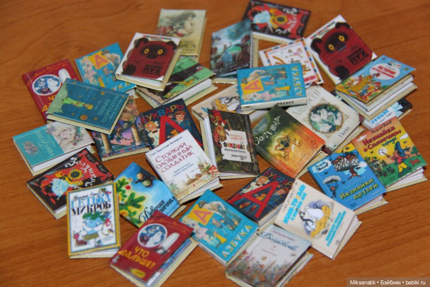 Миниатюрные книги для Realpuki и IttyBritty (фото 2)