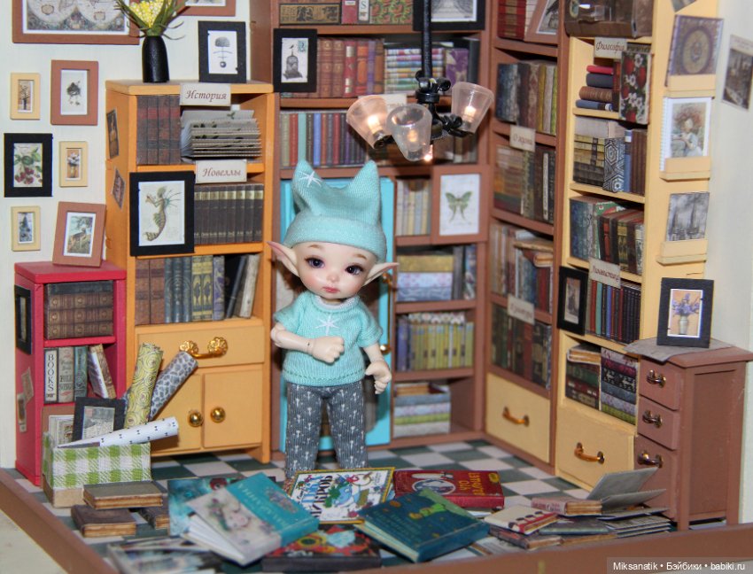Миниатюрные книги для Realpuki и IttyBritty (фото 10)