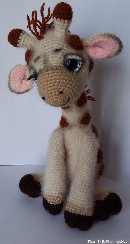 Милый Жирафик — Вязаные игрушки и амигуруми: крючком (фото 4)