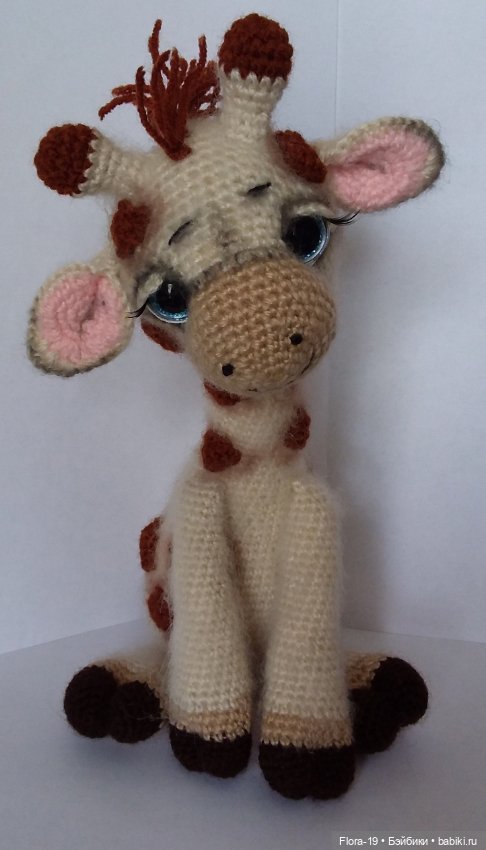 Милый Жирафик — Вязаные игрушки и амигуруми: крючком (фото 6)