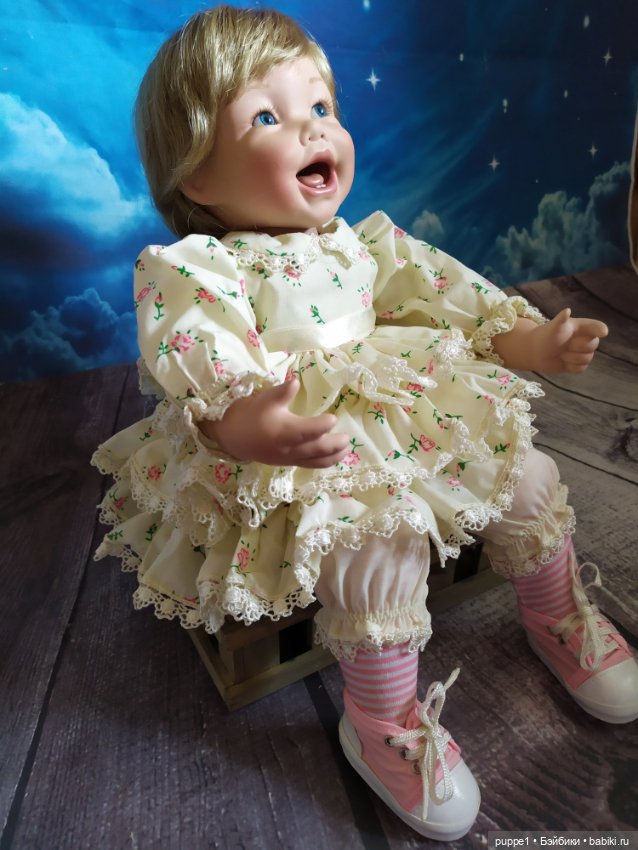 Куколки из серии "Маленькие товарищи по играм" автора Синди Рольф