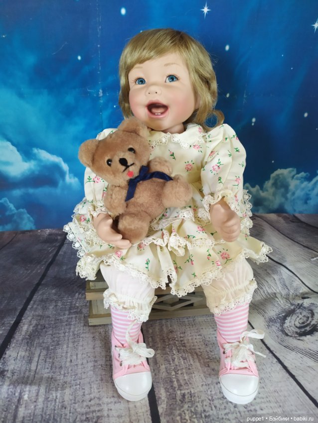 Куколки из серии "Маленькие товарищи по играм" автора Синди Рольф (фото 2)