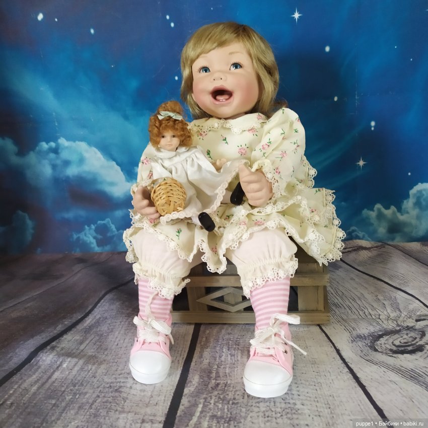 Куколки из серии "Маленькие товарищи по играм" автора Синди Рольф (фото 3)