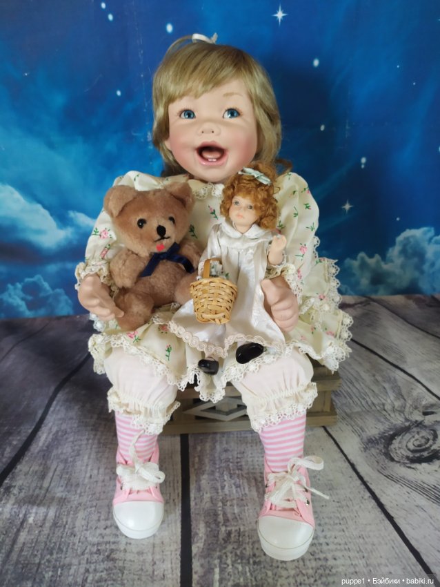 Куколки из серии "Маленькие товарищи по играм" автора Синди Рольф (фото 4)