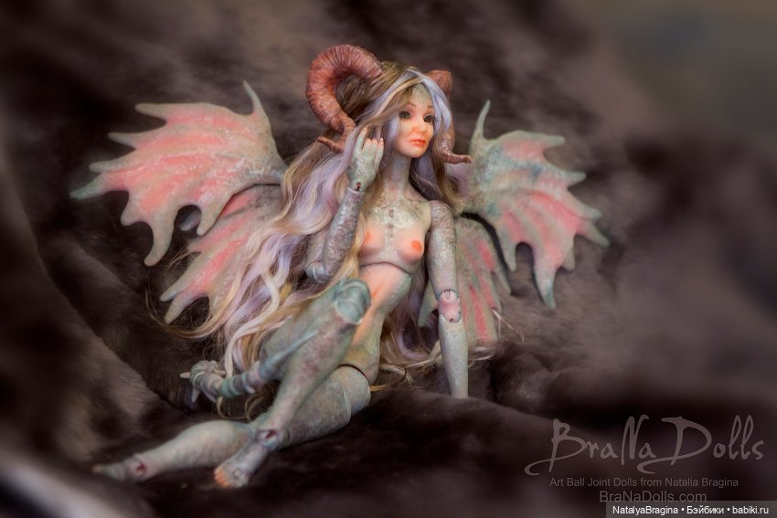 Демон — Авторские шарнирные куклы своими руками: лепка