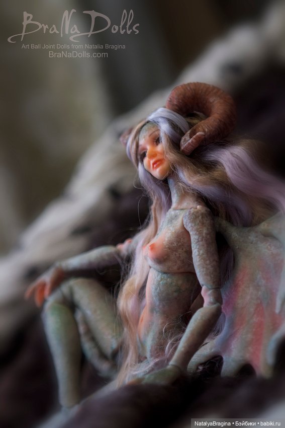 Демон — Авторские шарнирные куклы своими руками: лепка