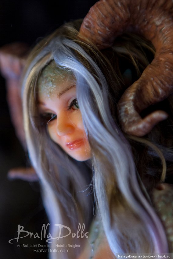 Демон — Авторские шарнирные куклы своими руками: лепка