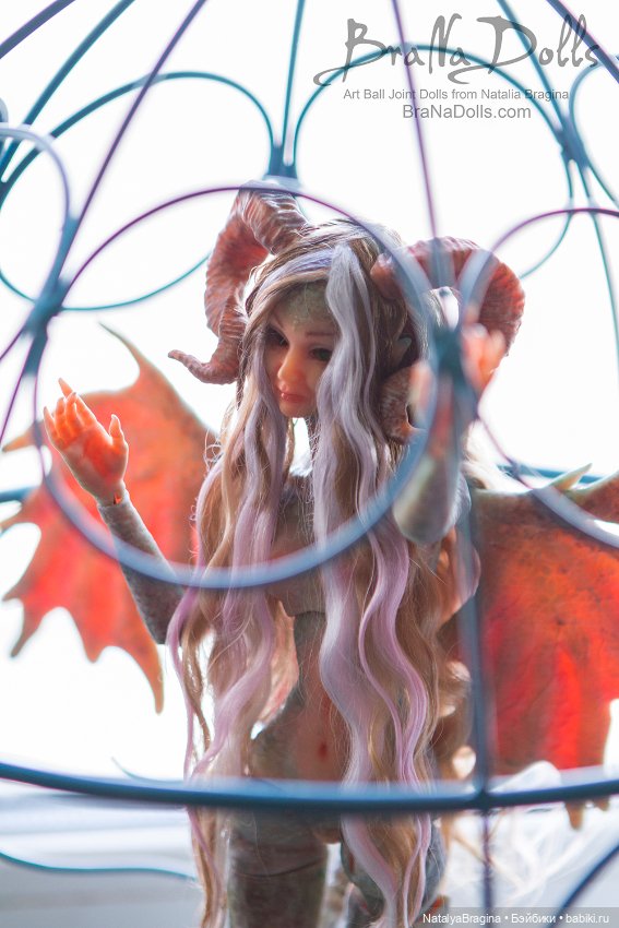 Демон — Авторские шарнирные куклы своими руками: лепка