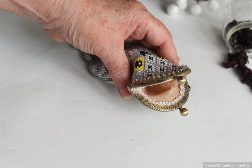 Полярная сова (кошелек) — Наши хобби и творчество: вышивка (фото 4)