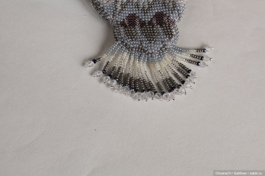 Полярная сова (кошелек) — Наши хобби и творчество: вышивка (фото 8)