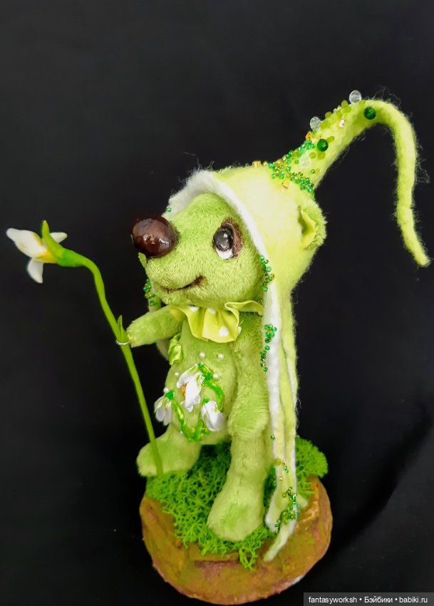 " Лютик" Авторский мишка Тедди Натальи Игнатьевой