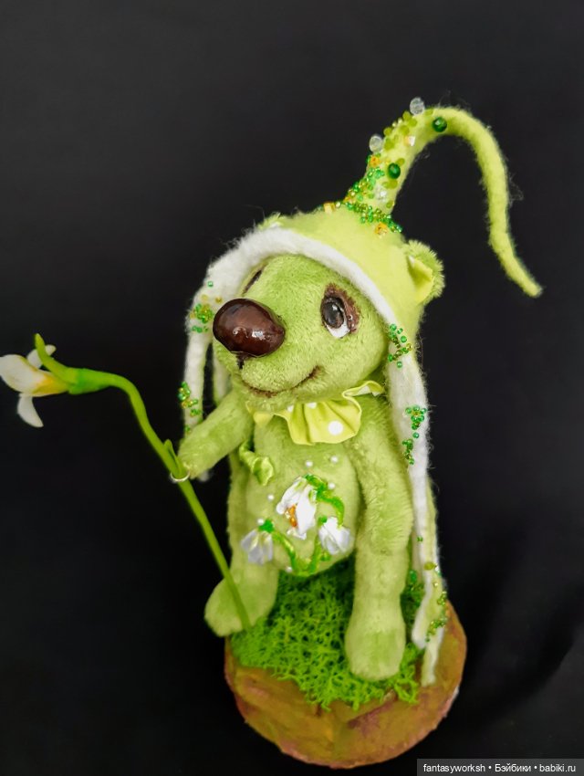 " Лютик" Авторский мишка Тедди Натальи Игнатьевой (фото 8)