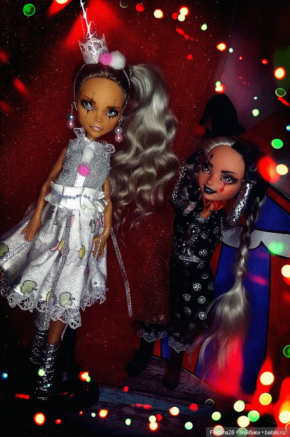 Добро пожаловать в цирк — ООАК Monster High и Ever After High: репейнт (фото 5)